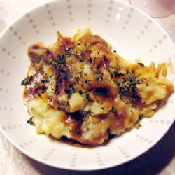 Traditional Bangers and Mash